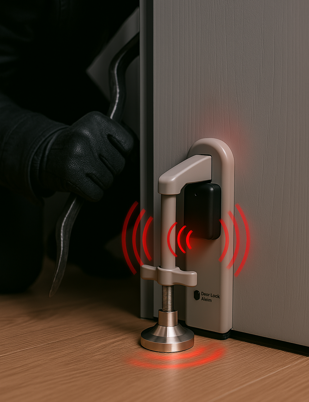 Der schlimmste Albtraum eines Einbrechers - Wie der DoorLock dein Zuhause schnell und einfach sichert!