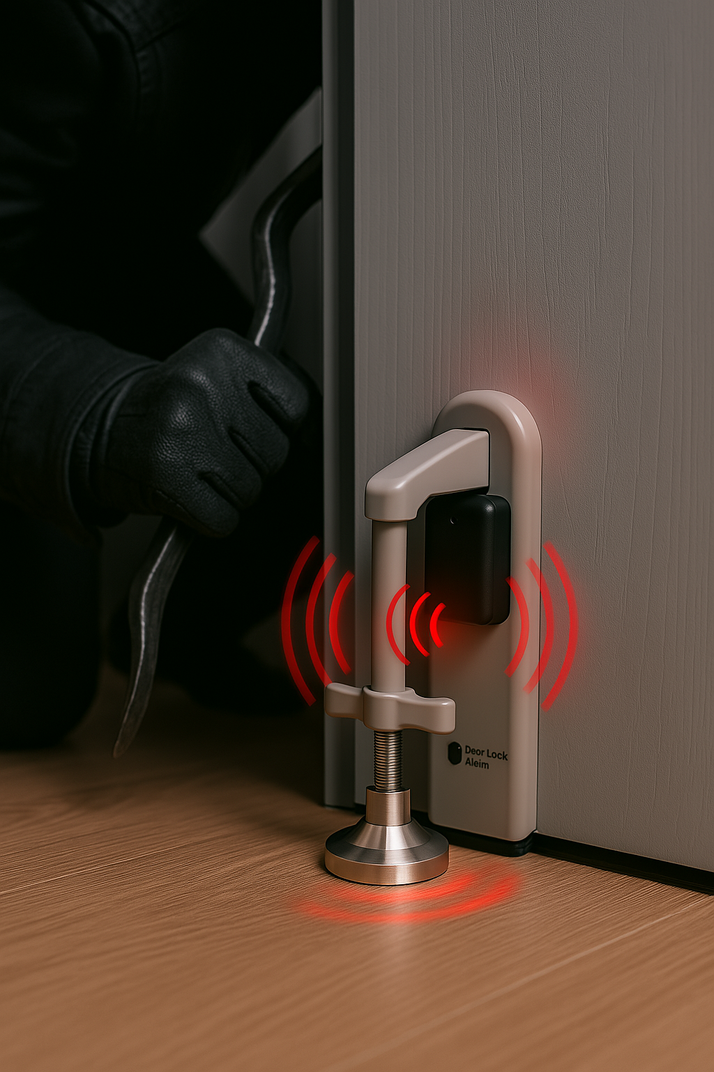 Einbruchschutz Door-Lock mit Alarm