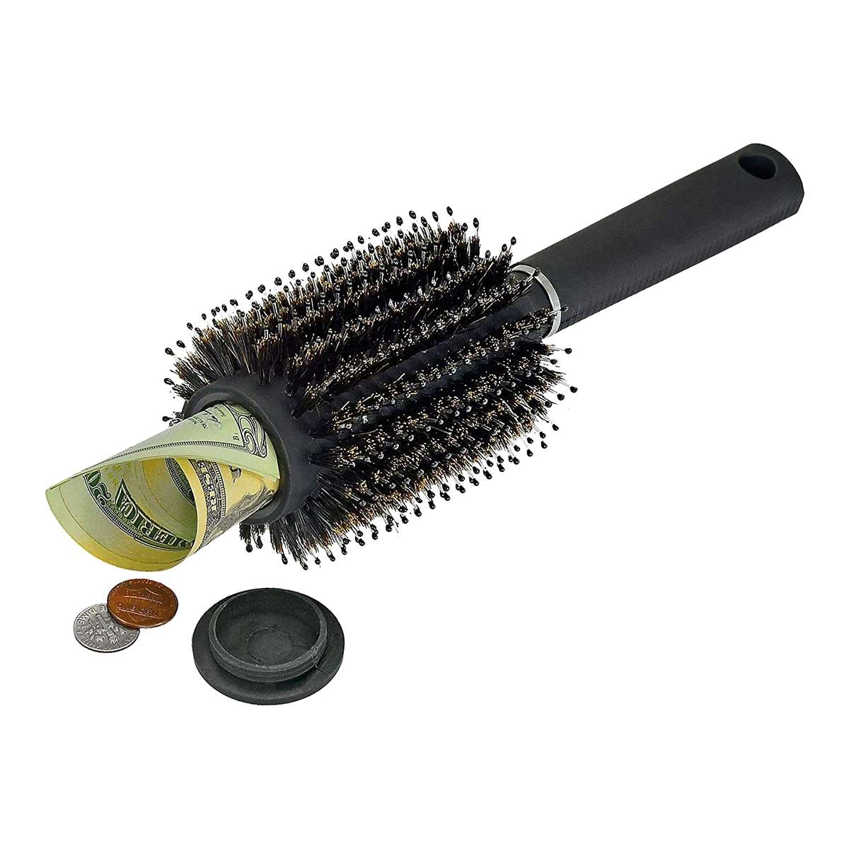 Haarbürste mit Versteck – Produktansicht