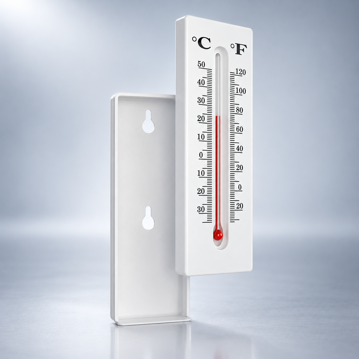 Thermometer mit Versteck – Premium-Studioaufnahme