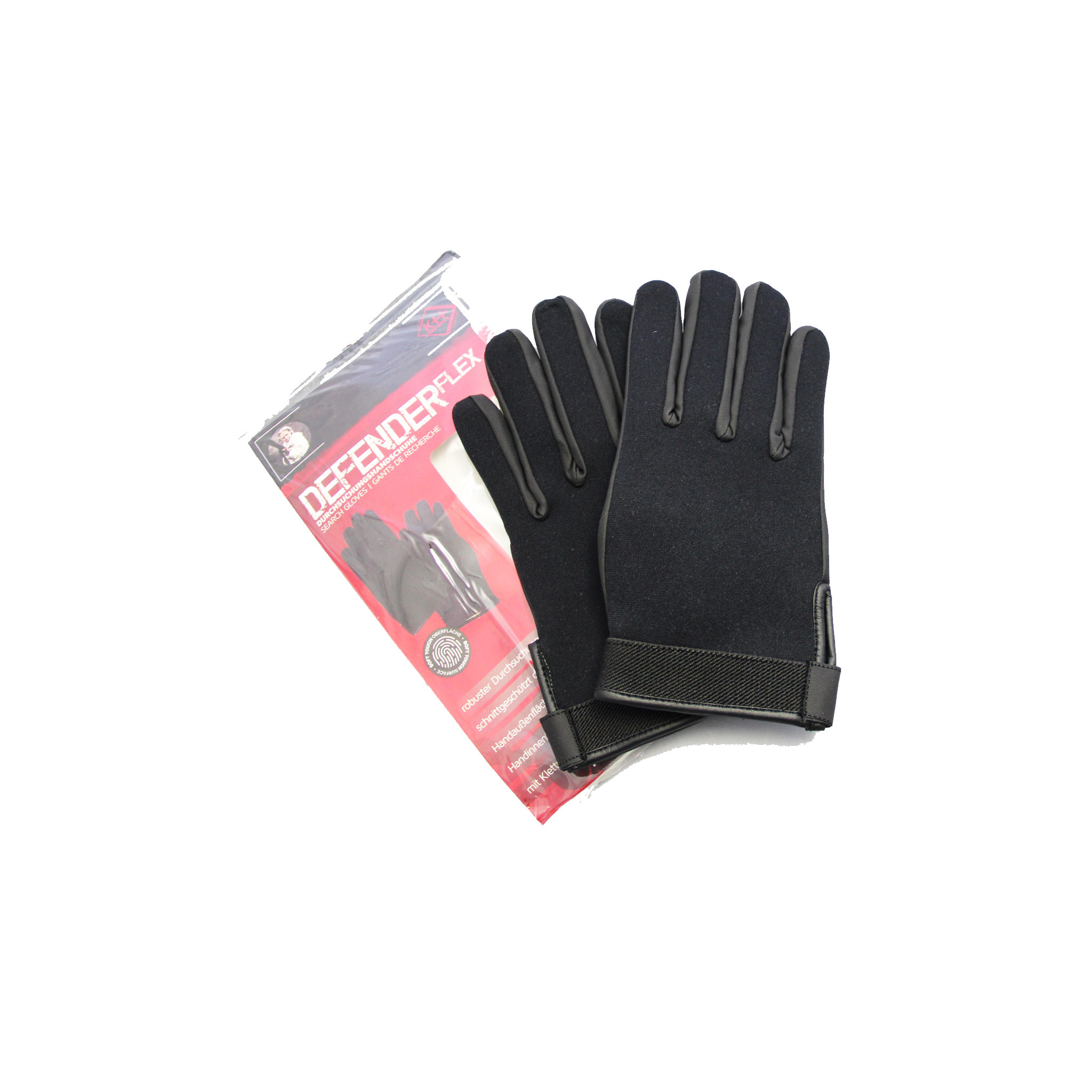 Durchsuchungs Handschuh Defender leichtes Tragegefühl mit schnitthemmender Kevlar- Einlage