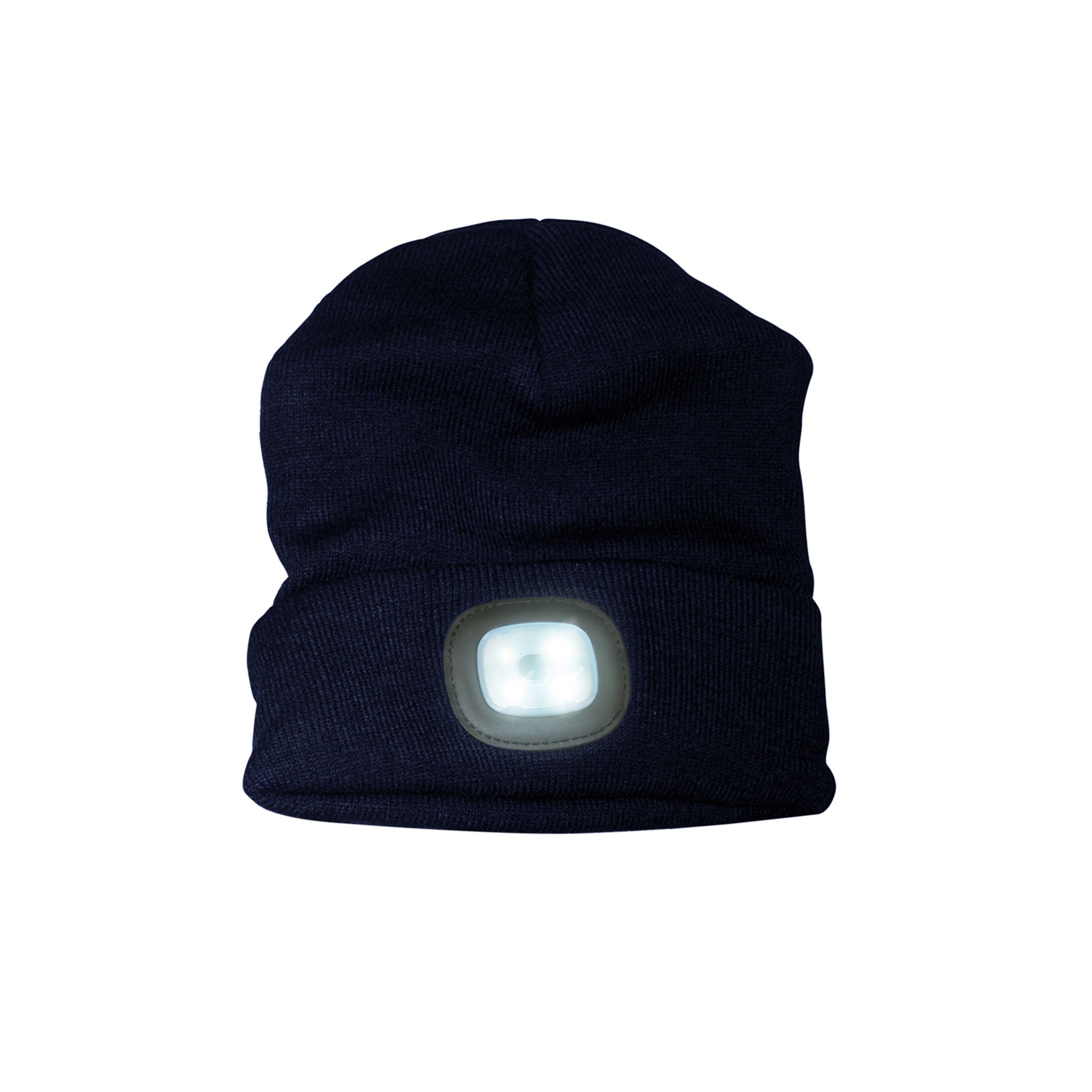 Strickmütze mit 4 LED´s