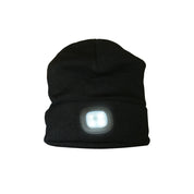 Strickmütze mit 4 LED´s