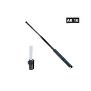 Teleskopschlagstock mit PVC Griff und Profi-Holster